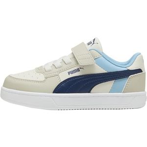 PUMA Unisex Kid's Caven 2.0 Block Ac+ Ps Sneaker, Woestijnstof Perzisch Blauw Aqua Groen, 31.5 EU