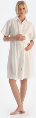 Dagi - Nuit - Materniteit Pyjama - Wit