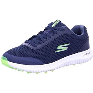 Skechers Heren Go Golf Max 2 Fairway 3 Sneakers, US, Marine Textiel Lime Trim, 41 EU