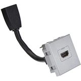 Legrand - HC4284 - Aansluitdoos - HDMI - ALU