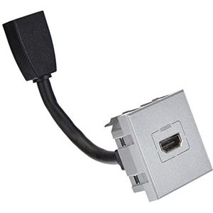 Legrand - HC4284 - Aansluitdoos - HDMI - ALU