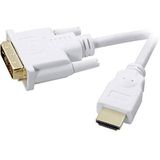 SpeaKa Professional SP-7870336 DVI-kabel DVI / HDMI Adapterkabel DVI-D 18+1-polige Stekke