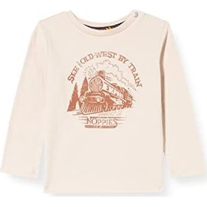 Noppies Baby Baby-jongens B Tee Ls Riga T-shirt, Gray Morn - P780, 50 cm