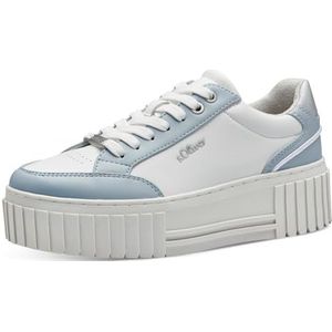 s.Oliver Dames 5-23662-42 Sneaker, Light Blue COM, 41 EU, Light Blue Com, 41 EU