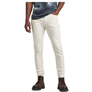 G-Star Heren D-Staq 3D Slim Jeans, wit (White Gd D05385-c258-g006), 34W / 34L