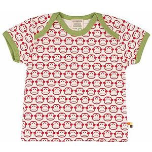 loud + proud Unisex baby, print T-shirt, rood (tomato to), 122/128 cm