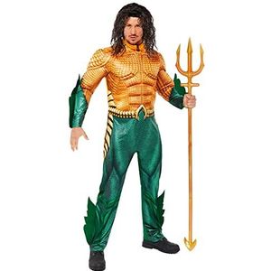 Amscan 9915779 - Officieel gelicentieerde Aquaman film kostuum voor heren, maat: X-large