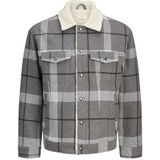 Jack & Jones Premium Tussenjas  lichtblauw / grijs / antraciet / natuurwit