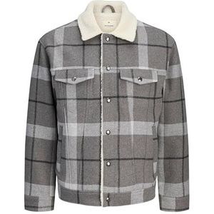 Jack & Jones Premium Tussenjas  lichtblauw / grijs / antraciet / natuurwit