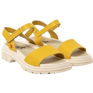 ART 1548 Birmingham, damessandalen, Nappa, Geel, 39 EU
