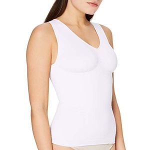 belly cloud Shapewear, figuurvormende top voor dames, wit (wit 099), L