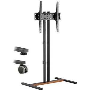 Verrijdbare standaard voor 34-55 inch schermen - Tot 35kg - Zwart