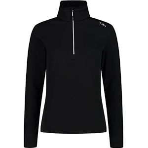 CMP Grid Tech Sweatshirt van fleece met halve ritssluiting, fleecejas voor dames