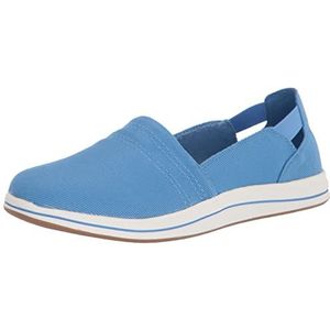 Clarks Breeze Step instappers voor dames, Blauw, 38 EU breed