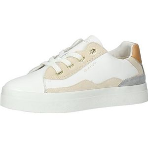 GANT Avona sneakers voor dames, beige wit, 39 EU