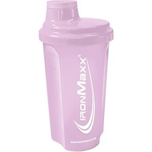 IronMaxx Eiwitshaker Lavender Proteïneshaker, 700 ml, met draaisluiting, zeef en maatschaal, lekvrij, vaatwasmachinebestendig en vrij van weekmakers, BPA & DEHP polypropyleen