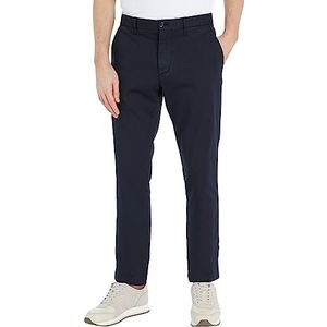 Tommy Hilfiger Geweven broek voor heren, Blauw (Woestijnhemel), 31W / 36L