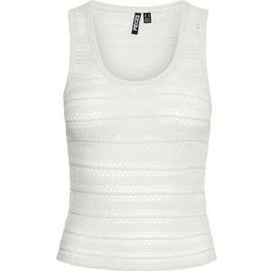PIECES Dames Pcagda Sl Top JRS Bc, cloud dancer, XL