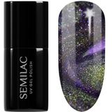 Semilac - UV Hybrid Galaxy Flash - Nagellak - Tint 825 Cyber Violet - 7 ml
