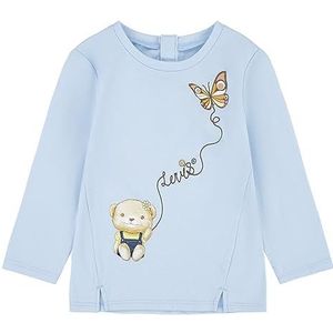 Levi's Lvg Bear T-shirt met inkepingen aan de voorkant voor babymeisjes 1ej339 T-shirt, Omphaloden, 9 maanden