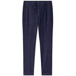Hackett London Moleskin Chino Straight Jeans voor heren, Blauw (Blazer 5pf), 30W / 32L