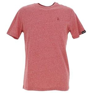 Teddy Smith Heren T-shirt Narvik MC Red Label Grindle Maat L, Rood, L