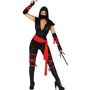 Zwart Ninja kostuum voor vrouwen