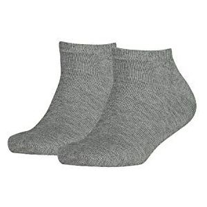 Tommy Hilfiger Sokken van elastisch gebreid (verpakking van 2) voor meisjes, grijs (Middle Grey Melange), 31-34