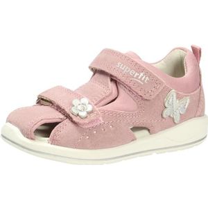 Superfit Boomerang sandalen voor meisjes, Roze Zilver 5500, 21 EU Weit
