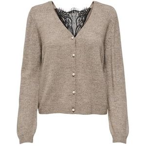 Onladele - Vest - V-Hals - Lange Mouwen - Knoopsluiting - Regular Fit