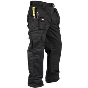 Lee Cooper Heren Cargo Broek, Zwart, 38W / 33L UK