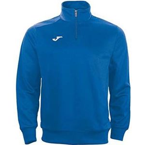 Joma Faraon heren sweatshirt halve rits blauw