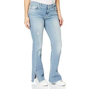 7 For All Mankind Bootcut jeans voor dames, Lichtblauw, 27W