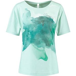GERRY WEBER Edition T-shirt voor dames, groen opdruk, 36