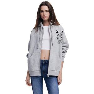 Desigual Sweatshirt voor dames, zwart, S