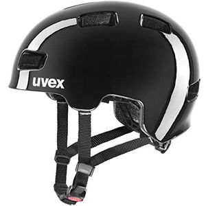 uvex hlmt 4 - lichte fietshelm voor kinderen - individueel passysteem - geoptimaliseerde ventilatie - black - 51-55 cm