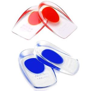 Inlegzolen - Gel-hielinlegzolen - Ondersteuning - Schokdemping - Verlichting van Pijn