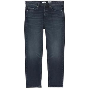Marc O'Polo Denim herenjeans met stretch-aandeel, taps toelopende pasvorm, Dark Blue Multi 13, 29W / 30L