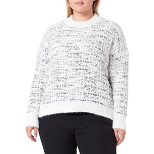blonda Gebreide damestrui 15410577-BL01, wit grijs, XL/XXL, wit, grijs, XL/XXL