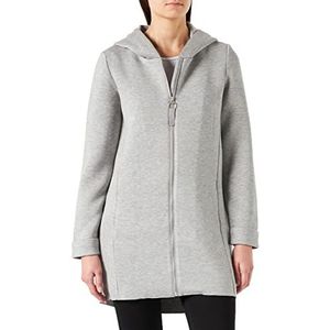 ONLY Dames Onllena Bonded Hood Coat Cs Cc OTW Transitional Jacket, lichtgrijs gem., XS
