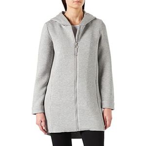 ONLY Onllena Bonded Hood Coat Cs Cc OTW overgangsjas voor dames, lichtgrijs Melange, XS