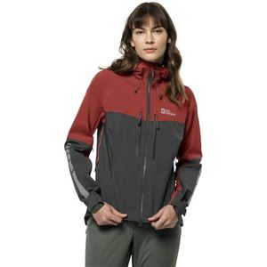 Jack Wolfskin Morobbia jas, leigrijs/groen, XS dames, leigrijs/groen, XS