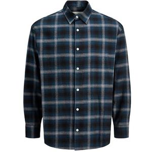 Jcocover geruit flanellen shirt Ls, Pageant Blue, S