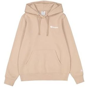 Champion Legacy Graphic Shop W (117656) - Light Powerblend Fleece sweatshirt met capuchon, zand (WTP), L dames FW24, Zand (Wtp), L