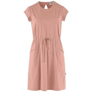 Fjällräven High Coast Lite Dress W T-shirt voor dames, Roze Dusty, M
