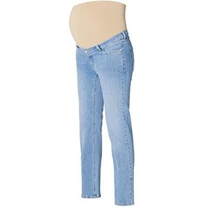 ESPRIT Maternity Damesbroek denim over the belly straight jeans, Lightwash-950, 34/32