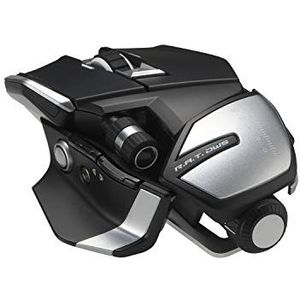MadCatz - R.A.T. DWS - Draadloze Muis - Zwart - Veelkleurig - Zilver
