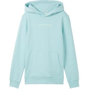 TOM TAILOR Sweatshirt voor jongens, 13117 - Pastel Turquoise, 140 cm