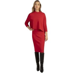 ApartFashion Oversized trui voor dames, rood, 44/46 NL