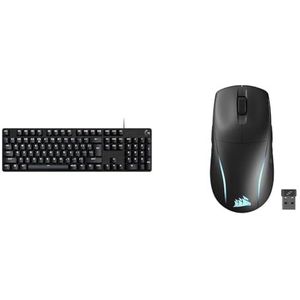 Logitech G413 SE Full-Size & CORSAIR M75 WIRELESS RGB Lichtgewicht FPS